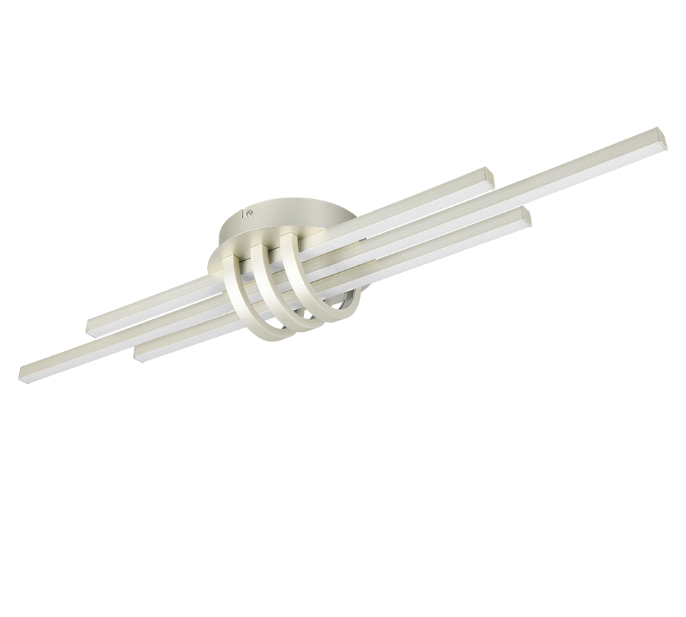 CINTO | Ceiling lamp | Nickel mat | Metal