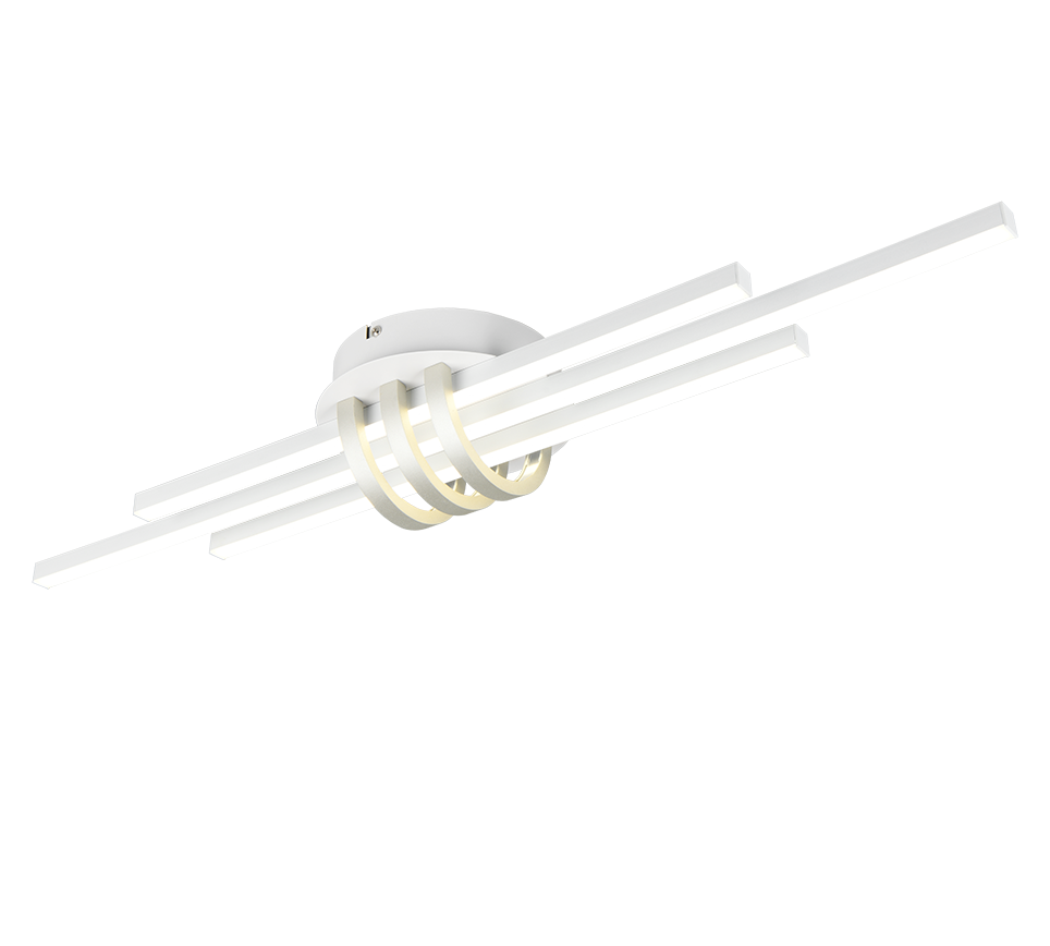 CINTO | Ceiling lamp | White mat | Metal