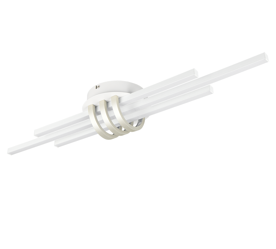 CINTO | Ceiling lamp | White mat | Metal