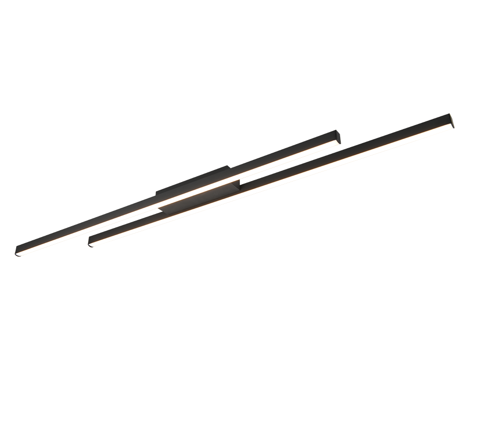 ODIO | Ceiling lamp | Black mat | Metal