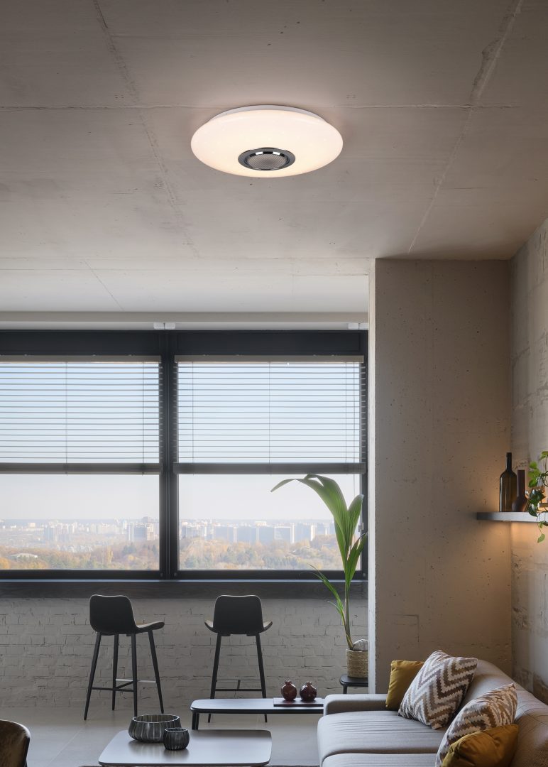 MUSICA | Ceiling lamp | White | Plastic