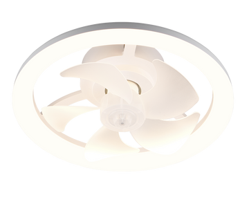 PAJALA | Ventilator | White mat | Plastic