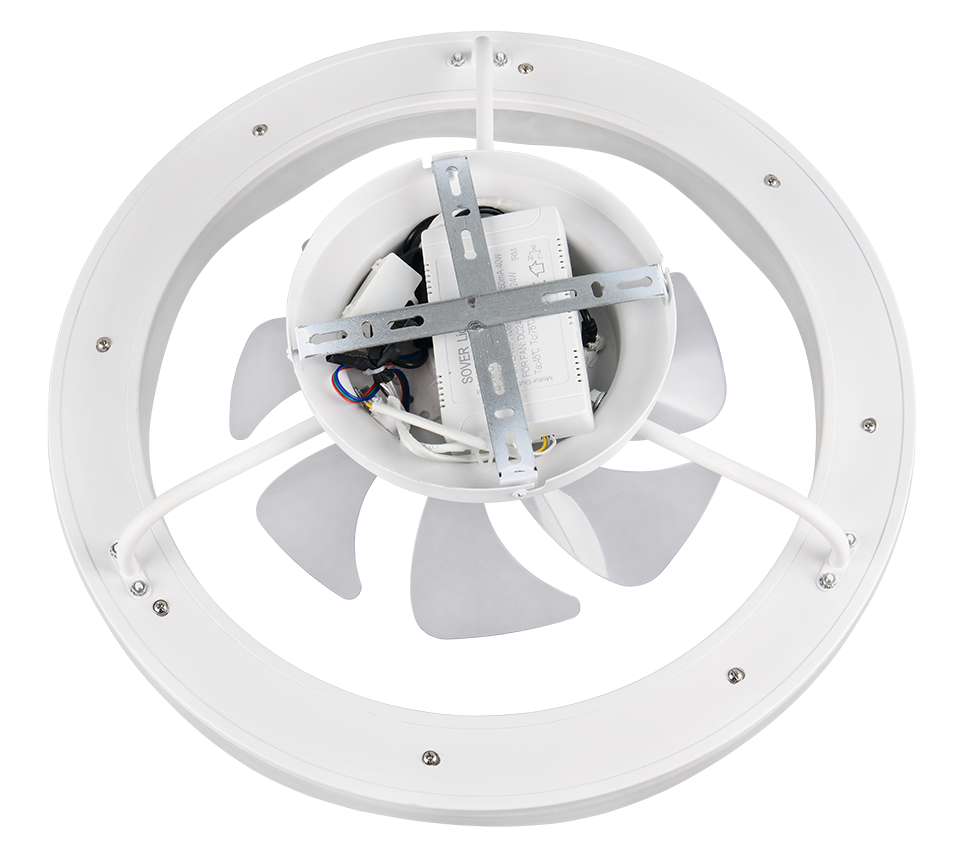 SKAULO | Ventilator | White mat | Plastic
