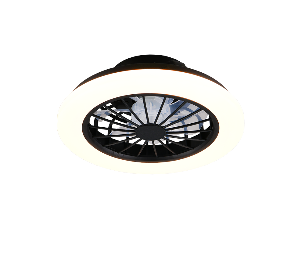 ROTSUND | Ventilator | Black mat | Plastic