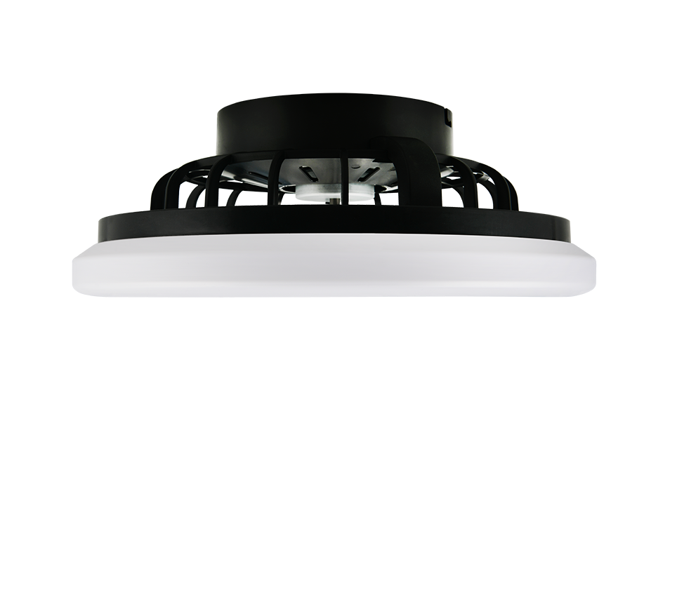 ROTSUND | Ventilator | Black mat | Plastic