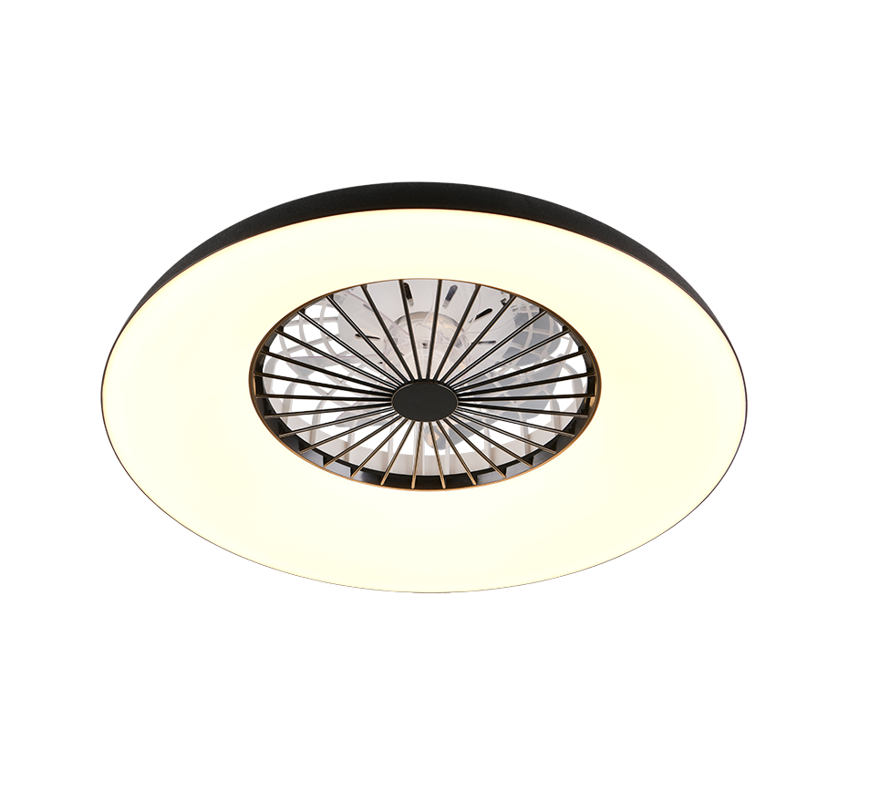 SVAERHOLT | Ventilator | Black | Plastic