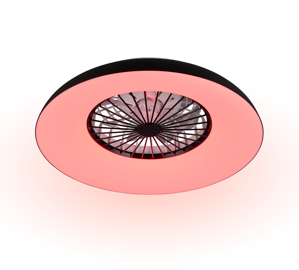 SVAERHOLT | Ventilator | Black | Plastic