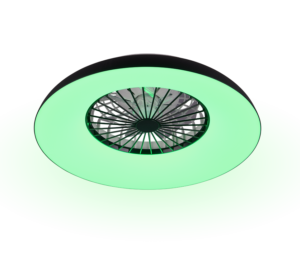 SVAERHOLT | Ventilator | Black | Plastic
