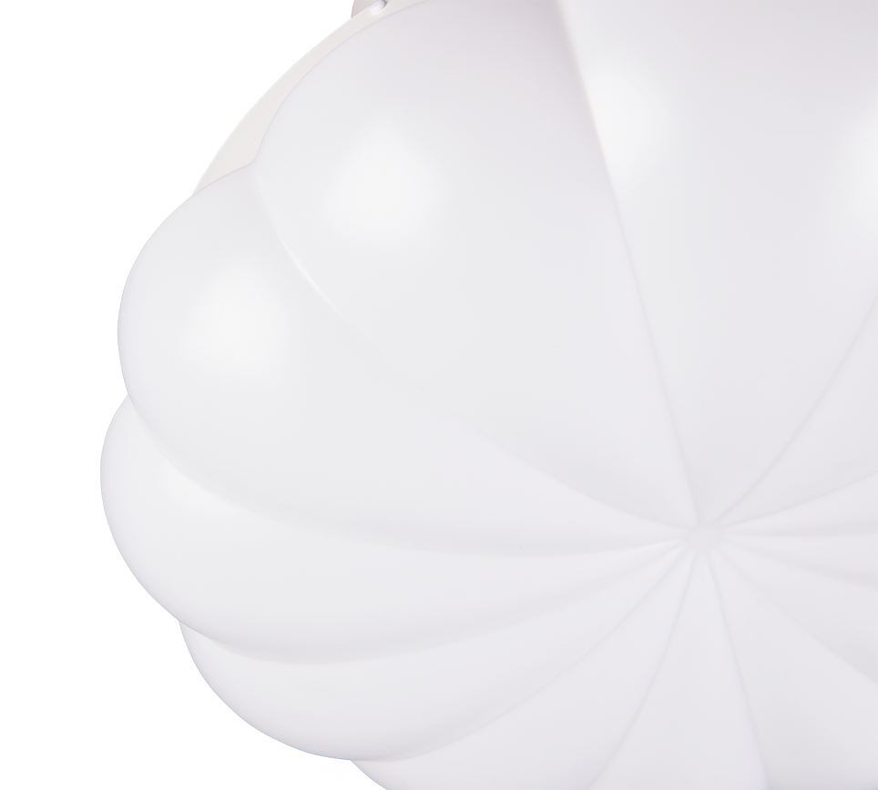 BORAS | Ventilator | White mat | Plastic