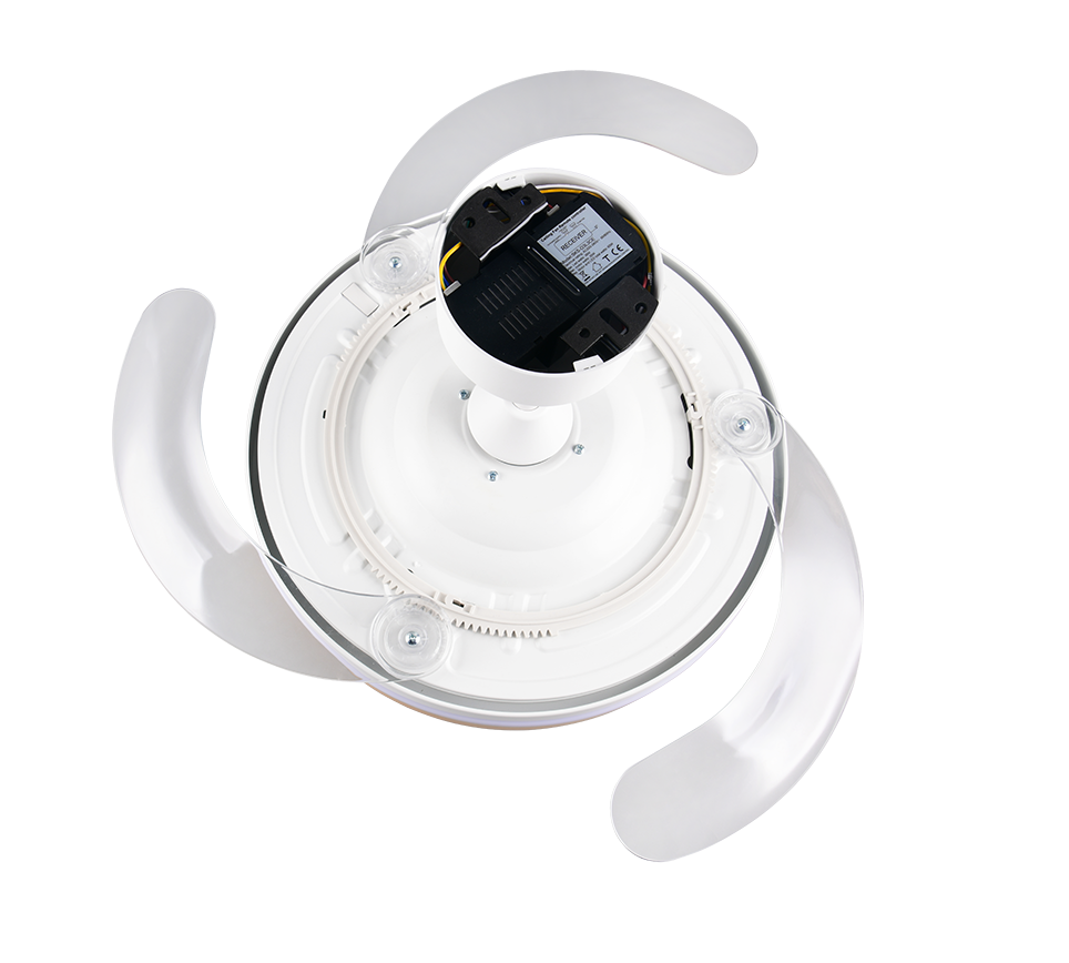 VOLDA | Ventilator | White | Plastic