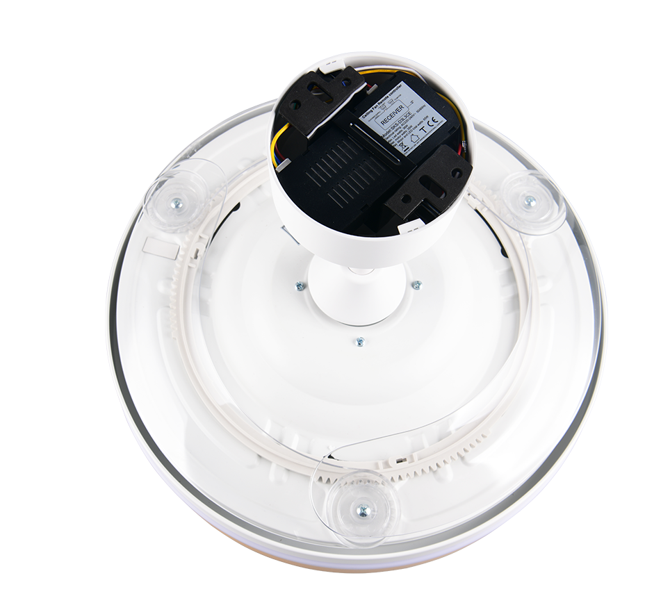 VOLDA | Ventilator | White | Plastic
