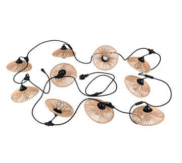 CHAIN | Fairy lights | Black mat | Plastic