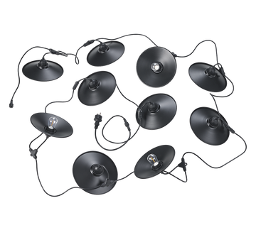 CHAIN | Fairy lights | Black mat | Plastic