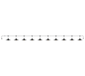 CHAIN | Fairy lights | Black mat | Plastic