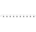 CHAIN | Fairy lights | Black mat | Plastic