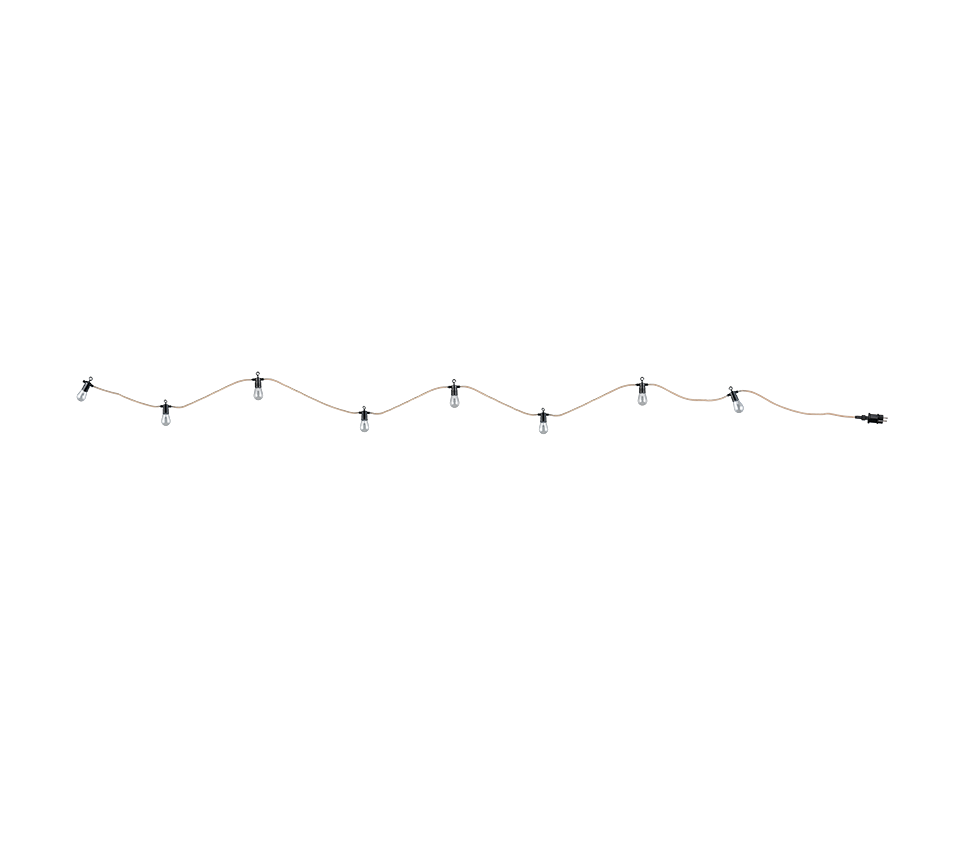 EMBER | Fairy lights | Black | Plastic