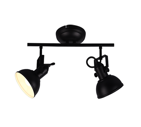 GINA | Spot | Black mat | Metal