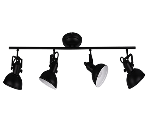 GINA | Spot | Black mat | Metal