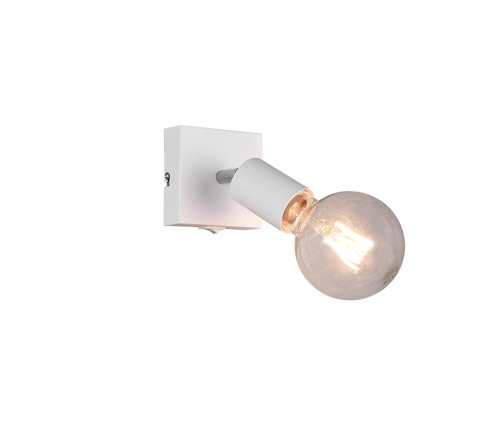 VANNES | Spot | White mat | Metal
