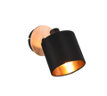 TOMMY | Spot | Wood coloured | Metal
