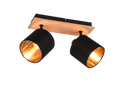 TOMMY | Spot | Wood coloured | Metal