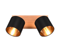 TOMMY | Spot | Wood coloured | Metal