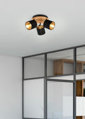 TOMMY | Spot | Wood coloured | Metal