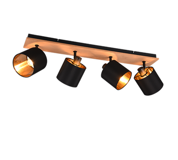 TOMMY | Spot | Wood coloured | Metal
