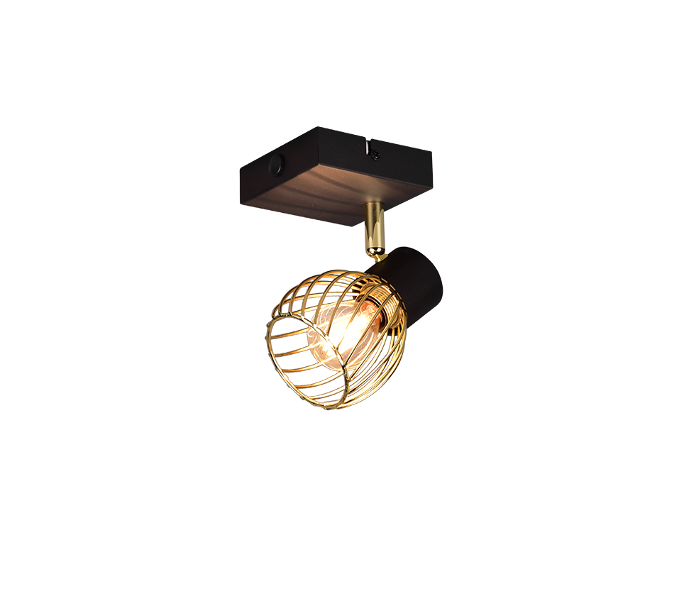 ARDON | Spot | Schwarz-Gold | Metal