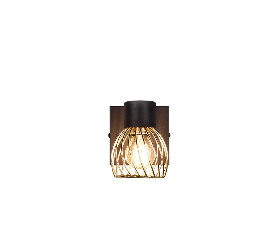 ARDON | Spot | Schwarz-Gold | Metal