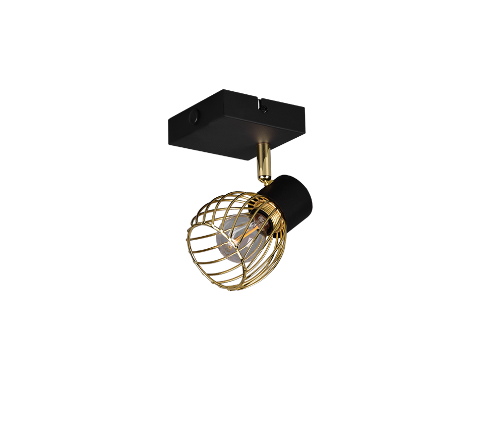 ARDON | Spot | Schwarz-Gold | Metal