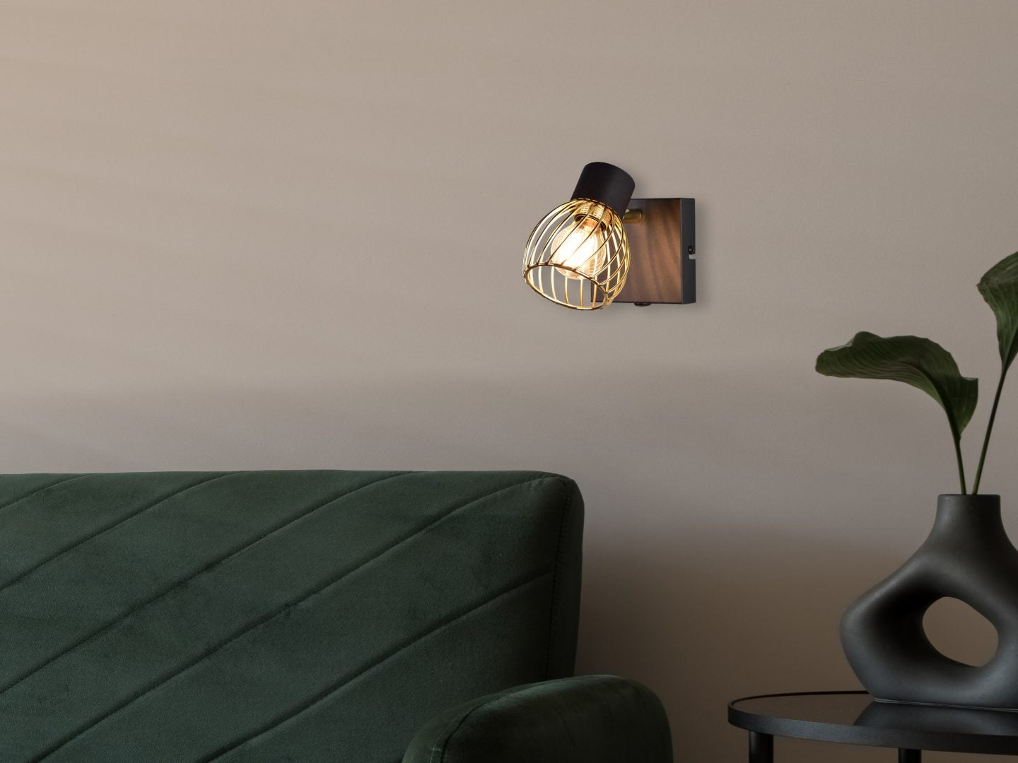 ARDON | Spot | Schwarz-Gold | Metal
