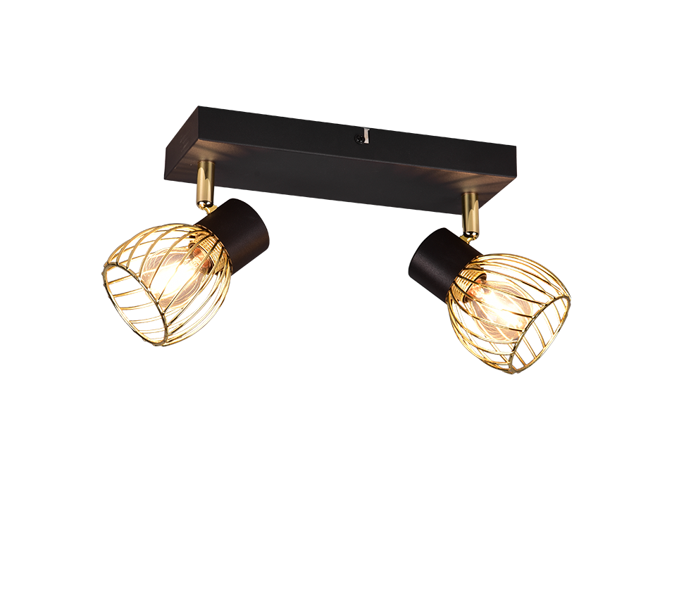 ARDON | Spot | Schwarz-Gold | Metal
