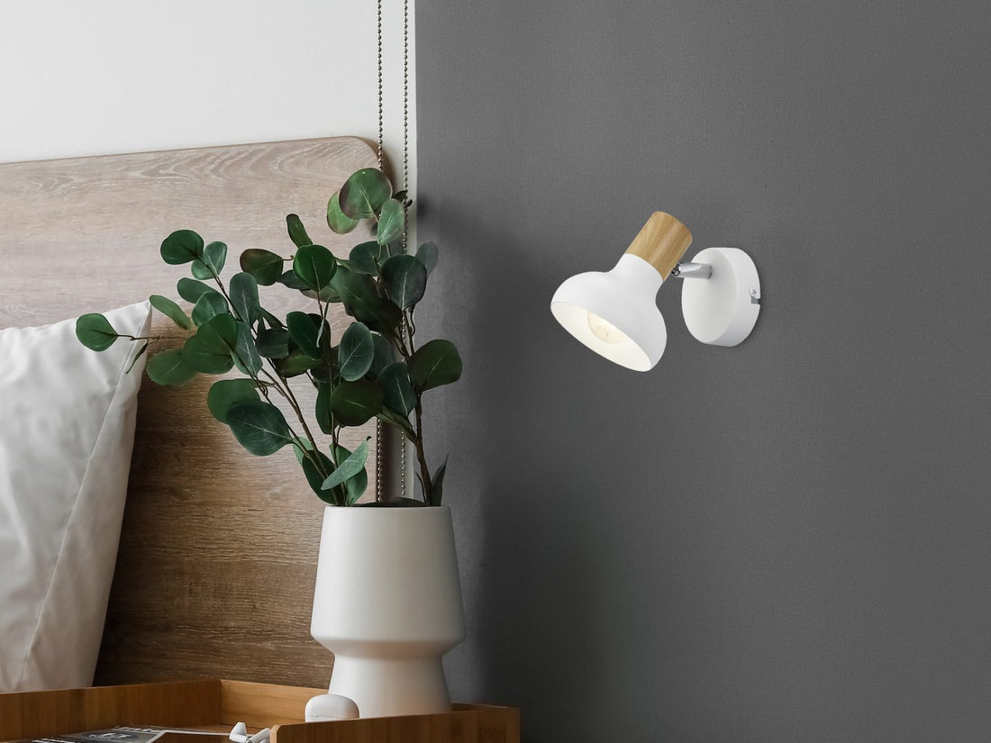 LATIKA | Spot | White mat | Metal