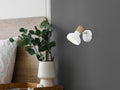 LATIKA | Spot | White mat | Metal