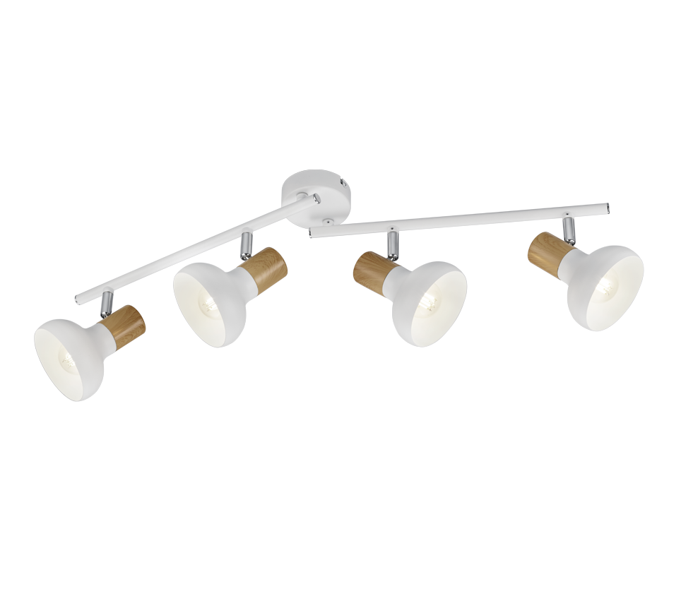LATIKA | Spot | White mat | Metal