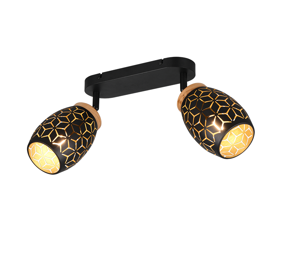 BIDAR | Spot | Schwarz-Gold | Metal