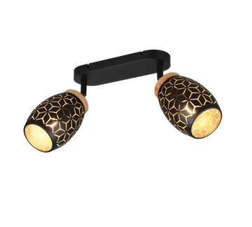 BIDAR | Spot | Schwarz-Gold | Metal