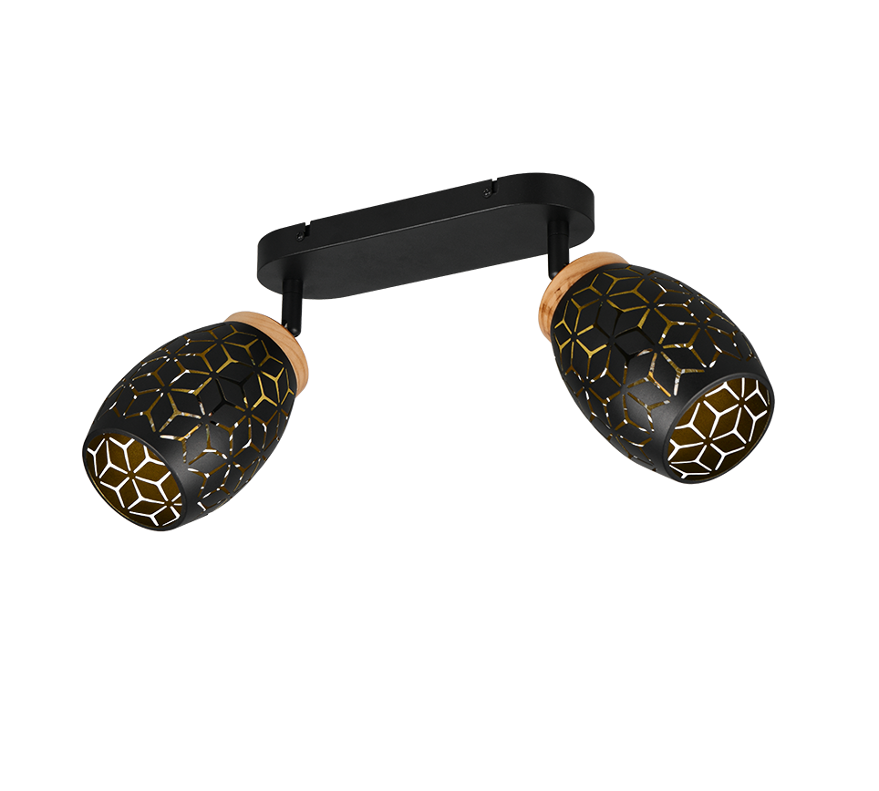BIDAR | Spot | Schwarz-Gold | Metal