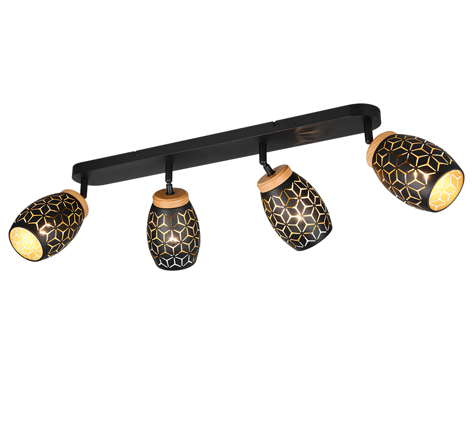 BIDAR | Spot | Schwarz-Gold | Metal