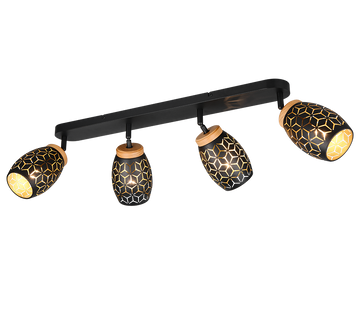 BIDAR | Spot | Schwarz-Gold | Metal