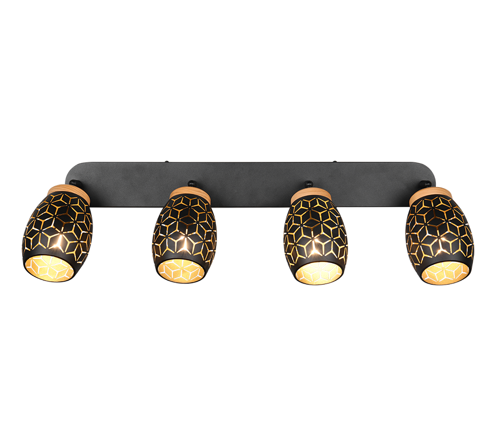 BIDAR | Spot | Schwarz-Gold | Metal