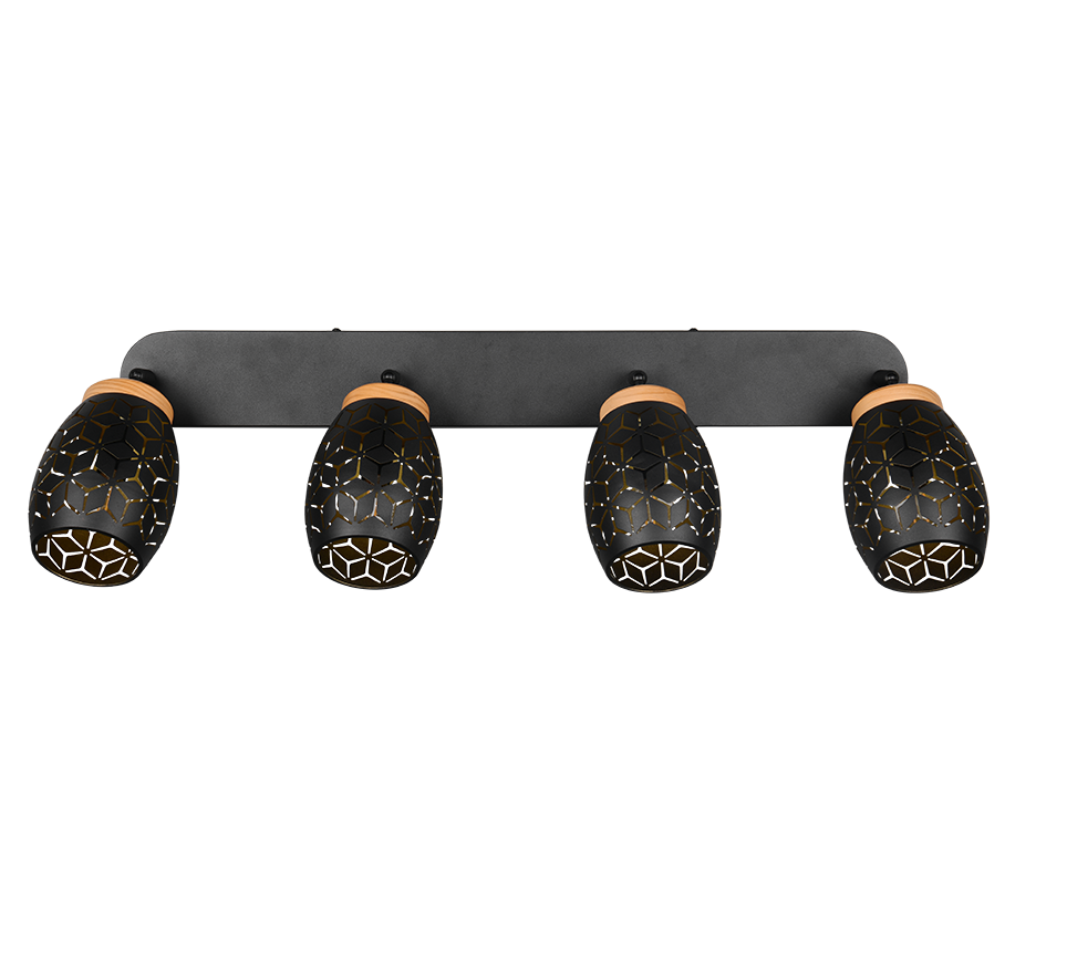 BIDAR | Spot | Schwarz-Gold | Metal