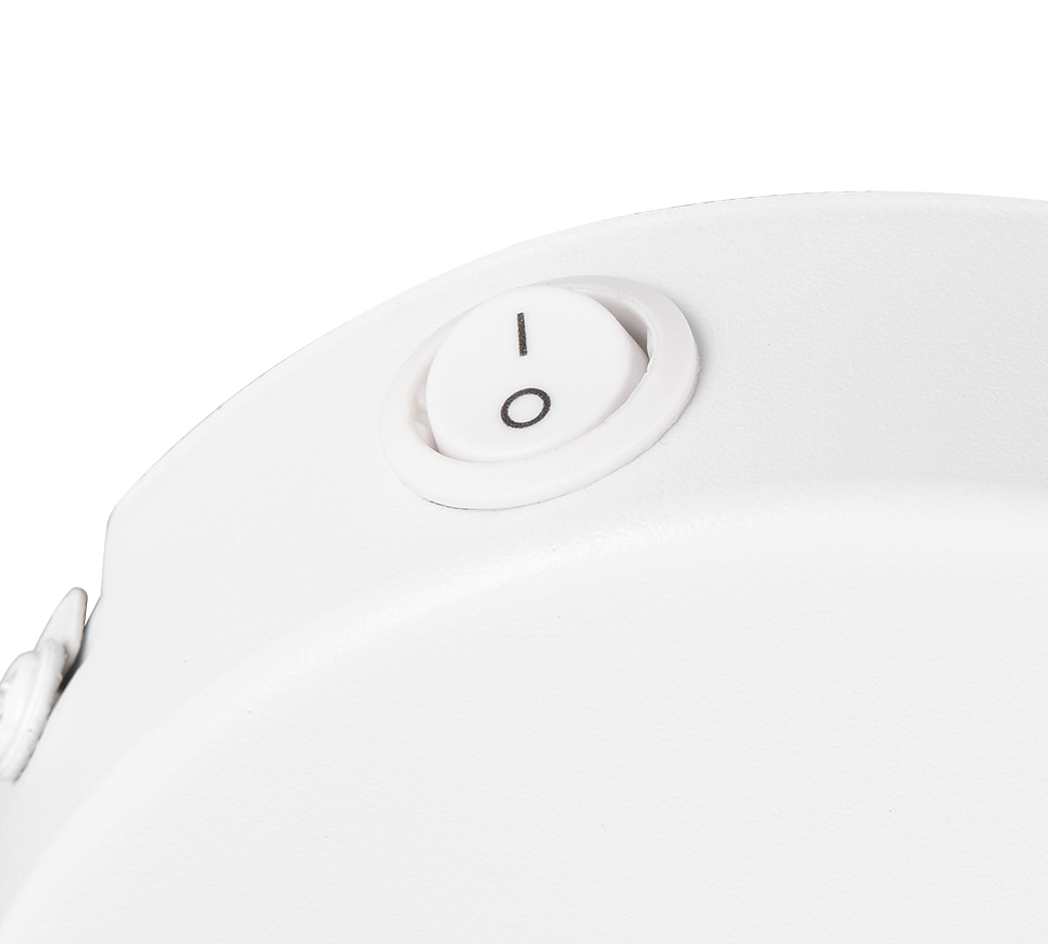 VALENTIN | Spot | White mat | Metal