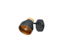 VALENTIN | Spot | Black mat | Metal