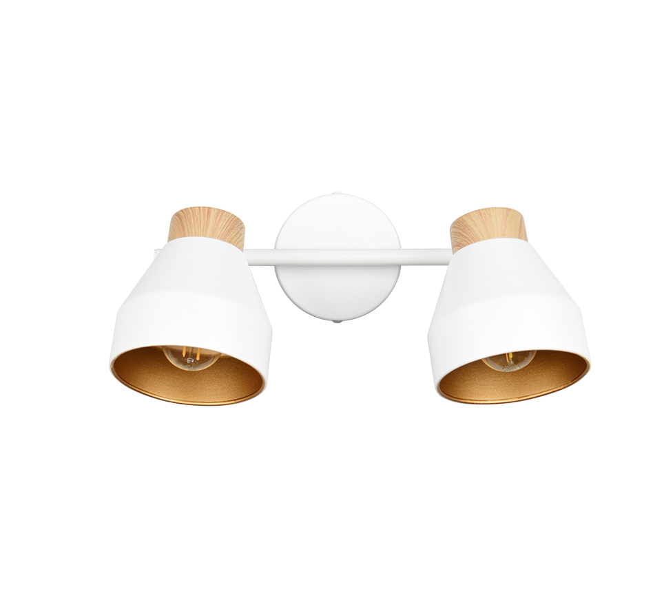 VALENTIN | Spot | White mat | Metal