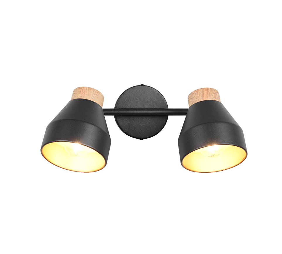VALENTIN | Spot | Black mat | Metal