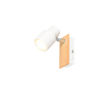 PIERRE | Spot | White mat | Metal