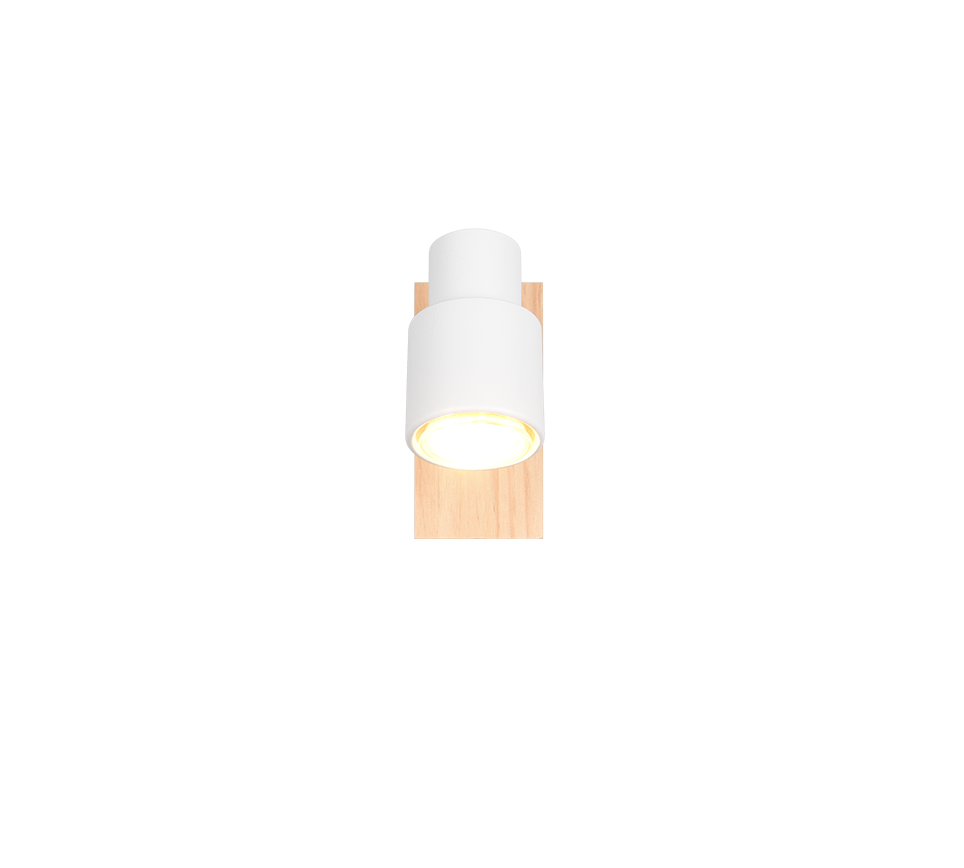 PIERRE | Spot | White mat | Metal