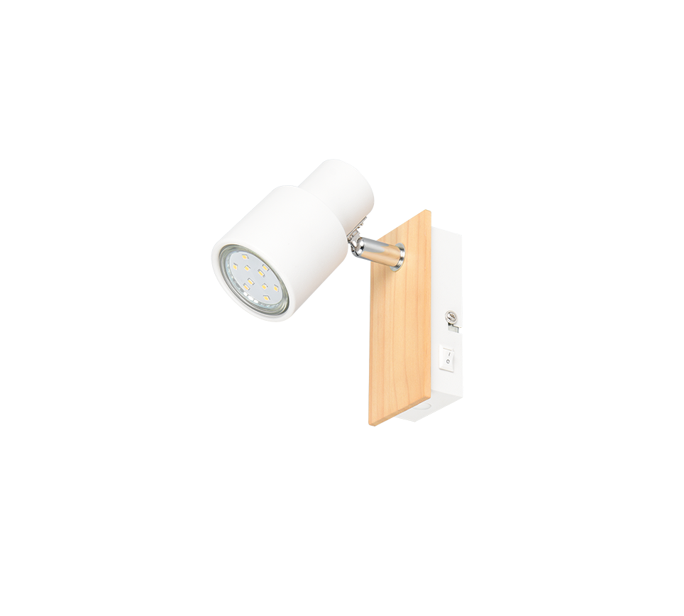 PIERRE | Spot | White mat | Metal